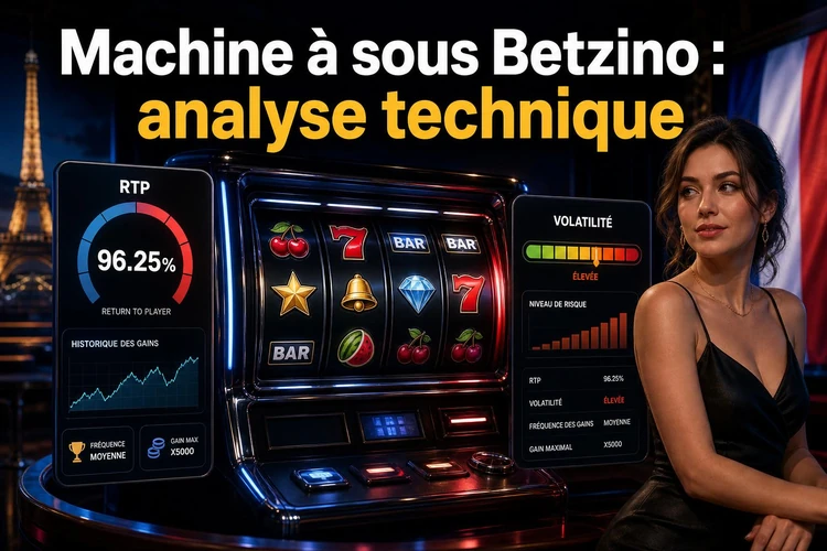 Betzino Machine à Sous : Analyse technique et caractéristiques des slots
