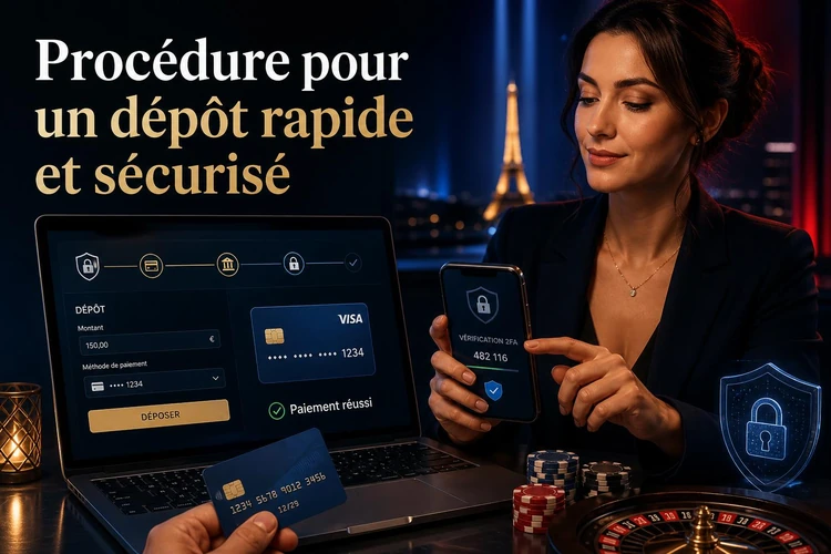 Procédure pour un betzino dépôt rapide et sécurisé